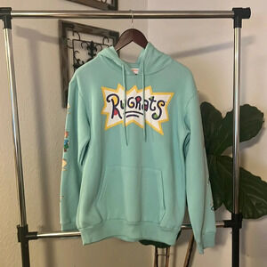 Nickelodeon Mens Rugrats Reptar Hoodie - Size Small